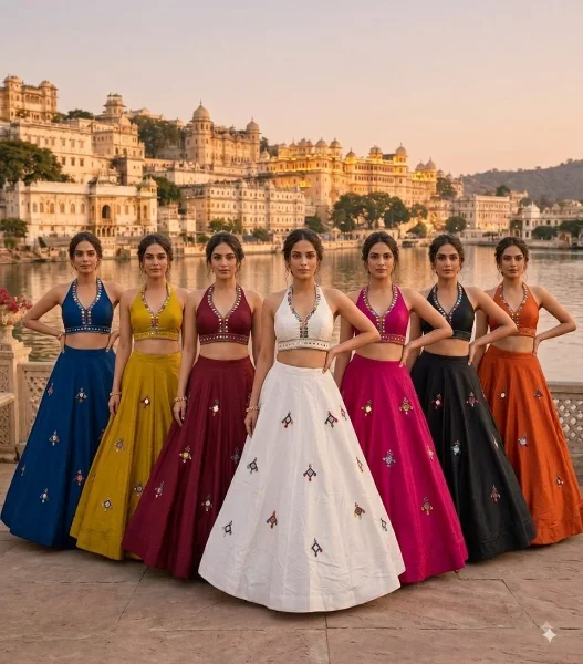 Roman Silk Chaniya Choli